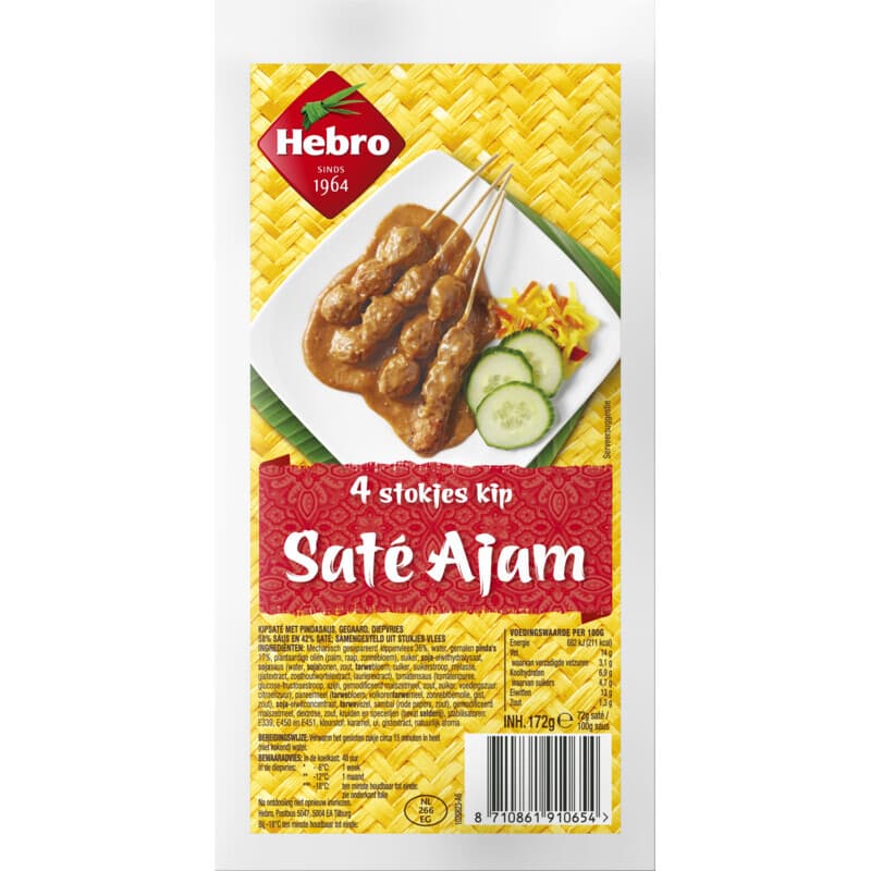 Hebro Kip Saté Ajam - 172 g
