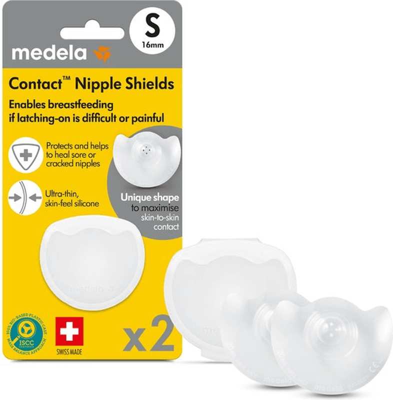 Medela Contact Tepelhoedjes Maat S - 16 mm - 2 stuks