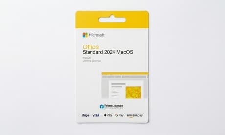 Microsoft Office Standard 2024 - Home & Business voor MAC (levenslange licentie)