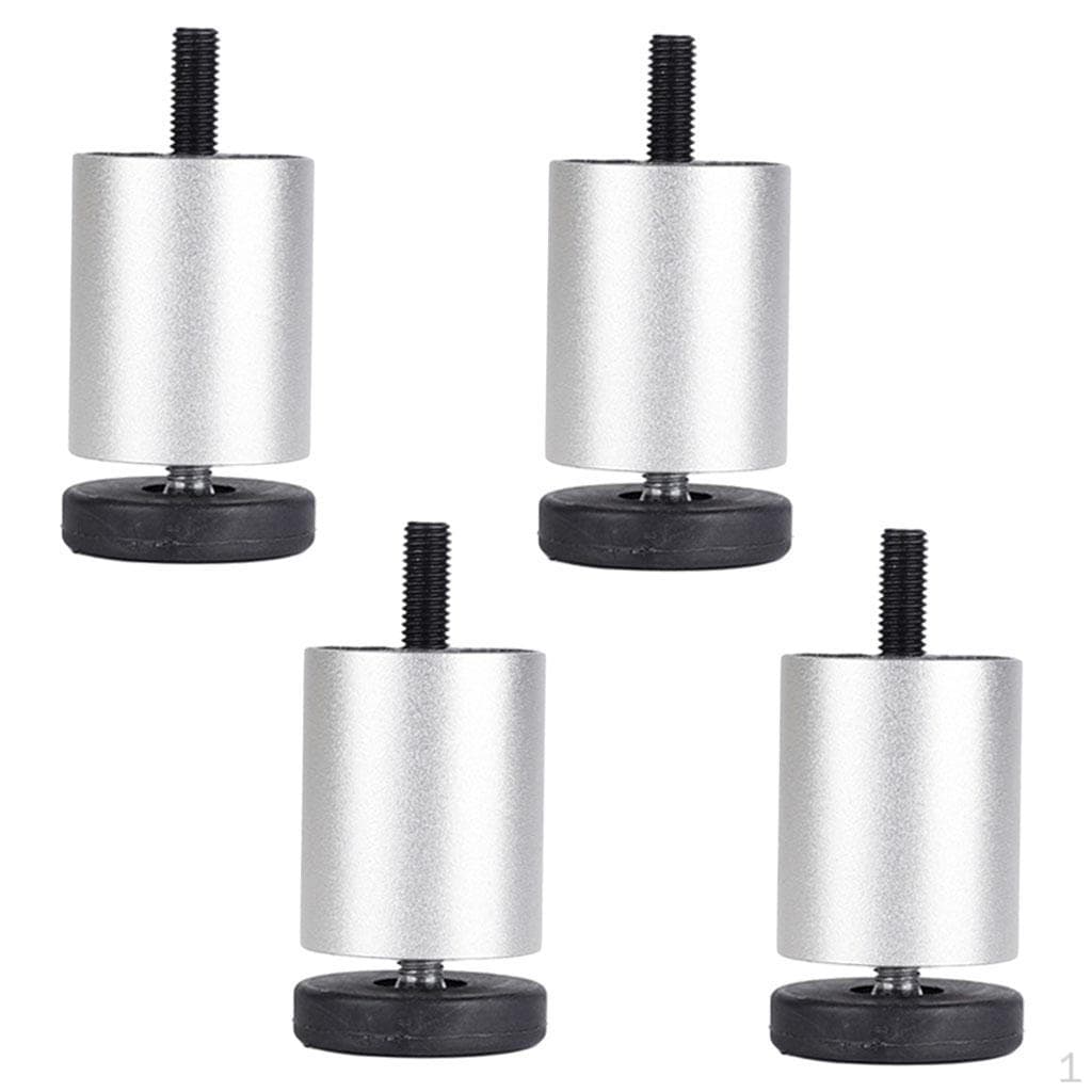 4 stuks Aluminiumlegering Meubelpoten Bank Bank Tafel Kast TV-standaard