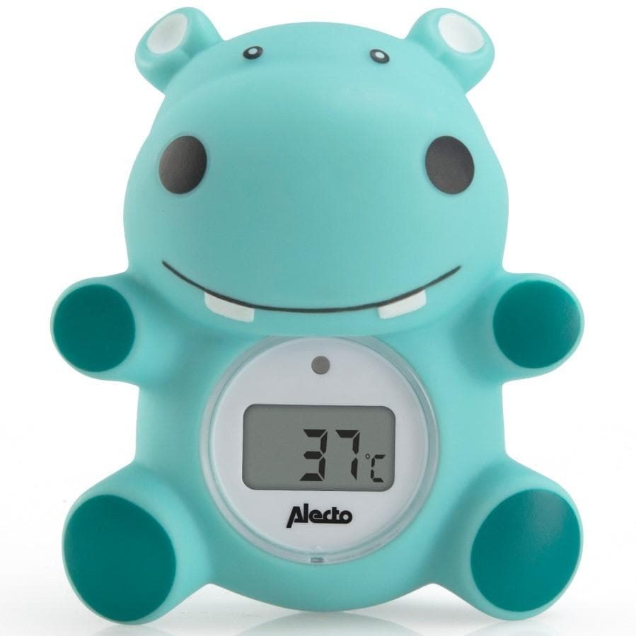 Watertemperatuurmeter voor Kinderen om te Baden, Drijvende Alecto BC-11 Hippo