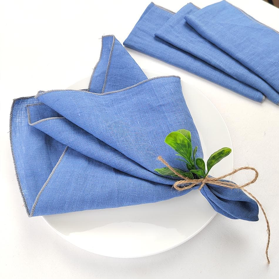 6 STUKS 40x40cm 100% puur linnen servetten zachte doeken herbruikbare comfortabele stoffen keukenaccessoires voor bruiloften diners verjaardagsfeestje