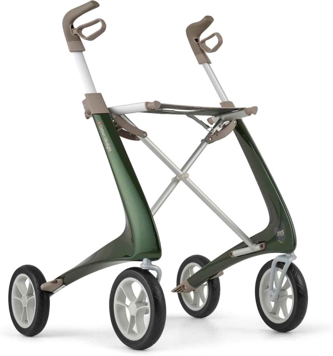 byACRE Carbon Ultralight Rollator - Compact-Green