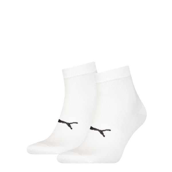 Puma Sport Quartersokken Light 2-pack Wit-39/42