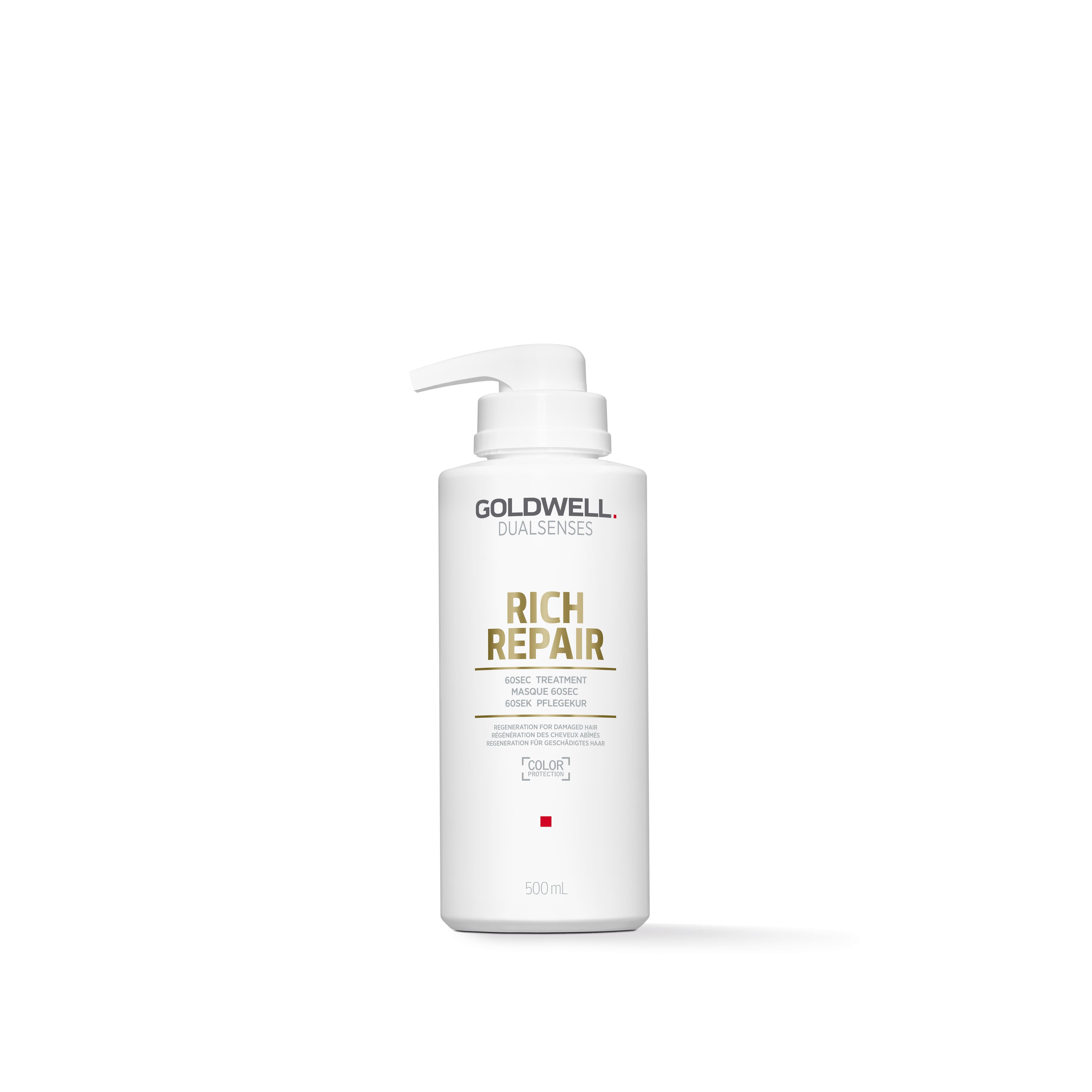 Goldwell Dualsenses Rich Repair 60sec Treatment Masker 500ml | Voor Beschadigd Haar