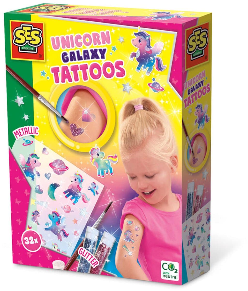 SES Creative Ses unicorn galaxy tattoos