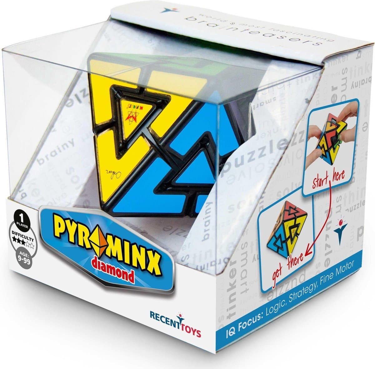 Recent Toys Pyraminx diamond breinbreker puzzel