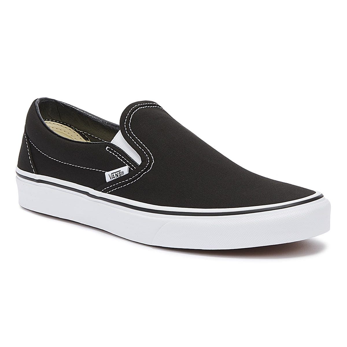 Vans Classic Slip on Zwart Canvas Sportschoenen