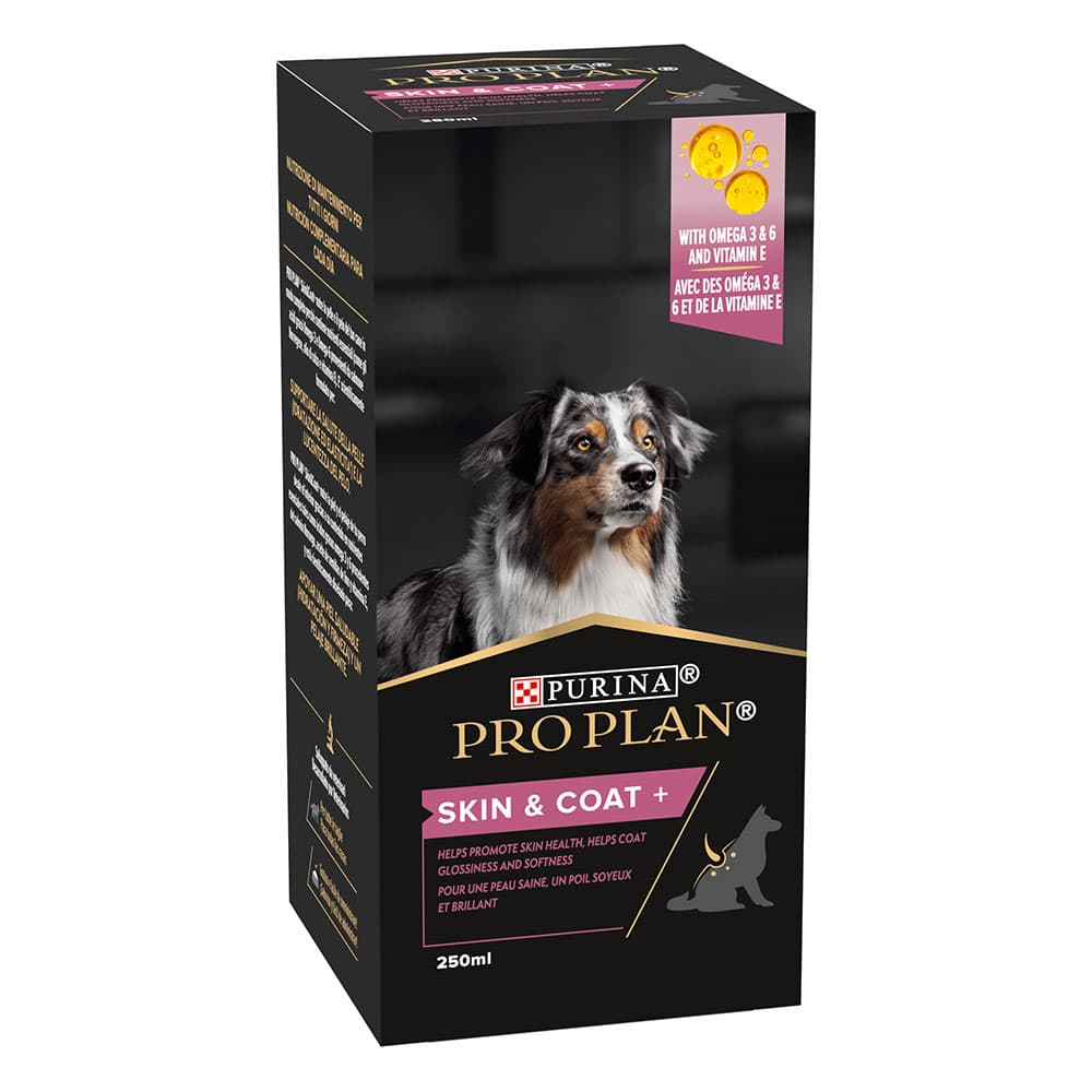 250ml PRO PLAN Dog Adult & Senior Skin and Coat Supplement Olie Hond