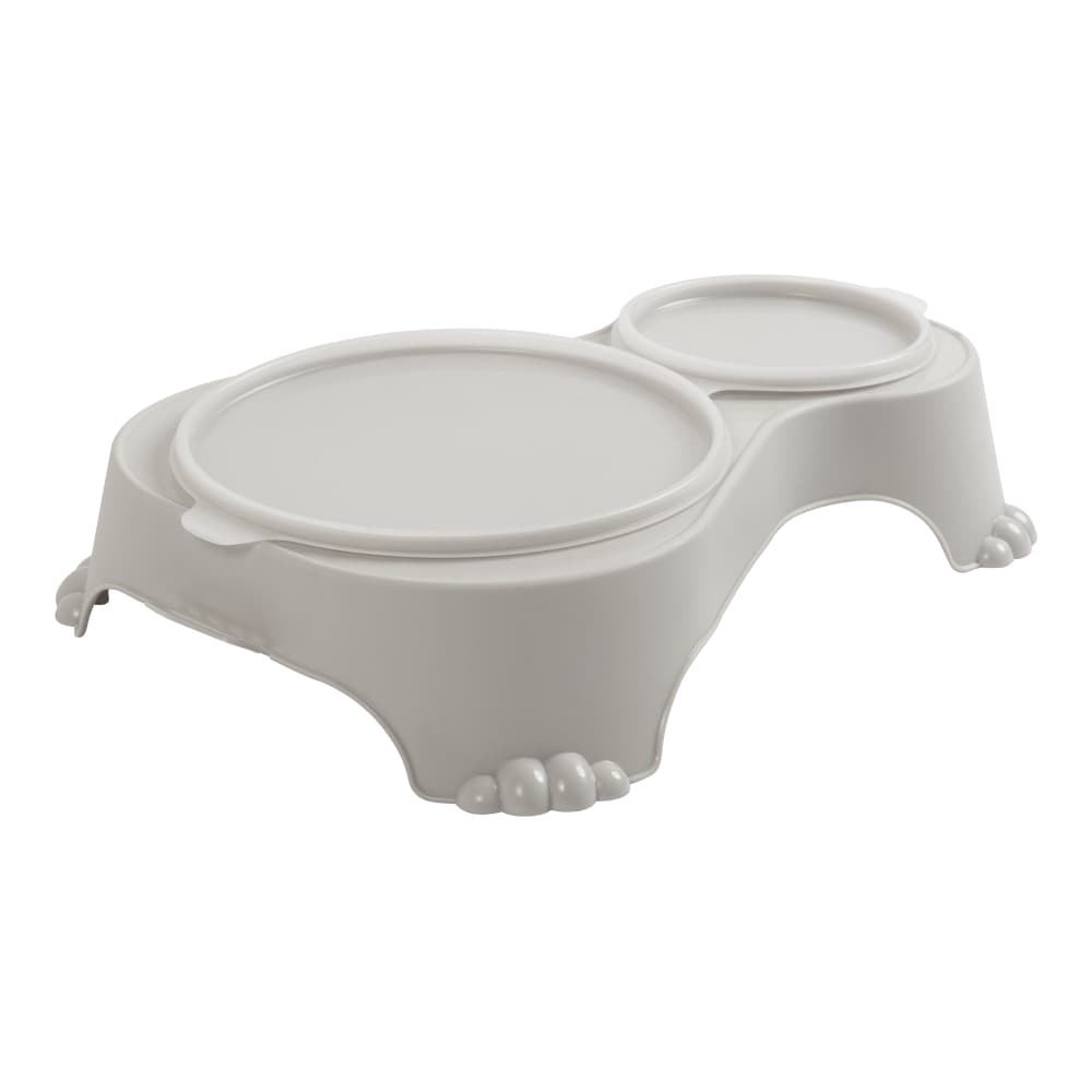 Rotho MyPet Duo voerbak Sally beige 1000ml + 280ml voor katten