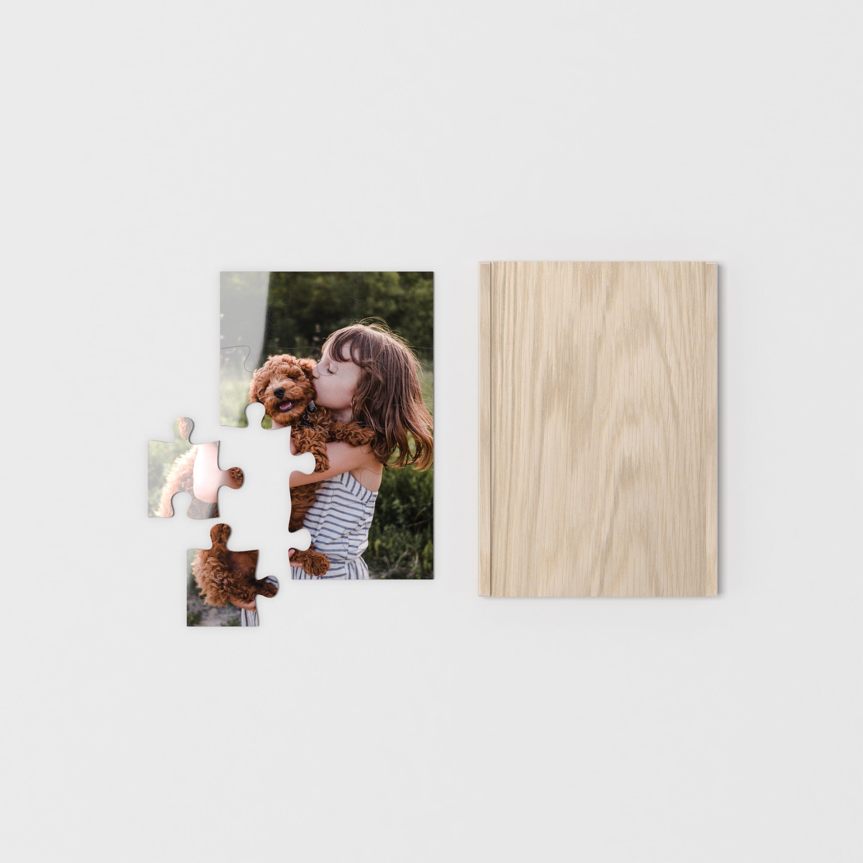 Fotopuzzel van hout