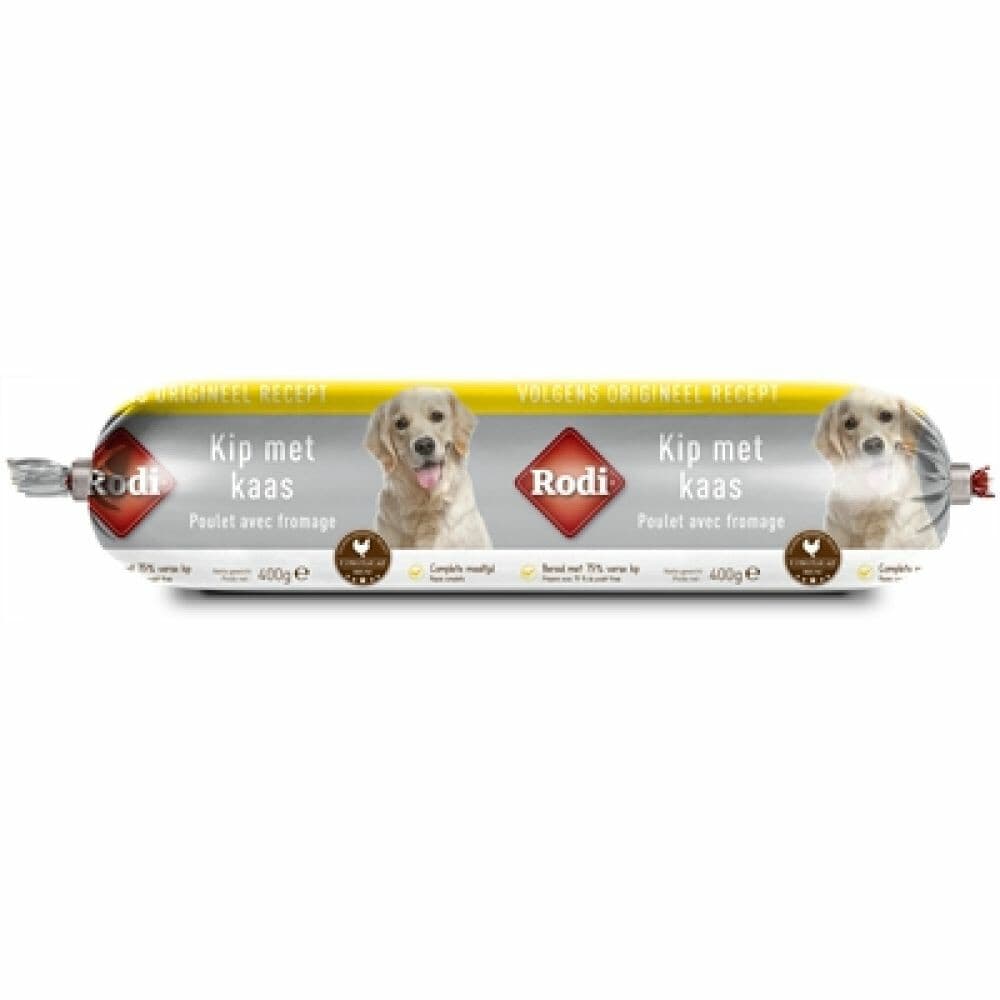 Rodi Worst Kip-Kaas 400 gr