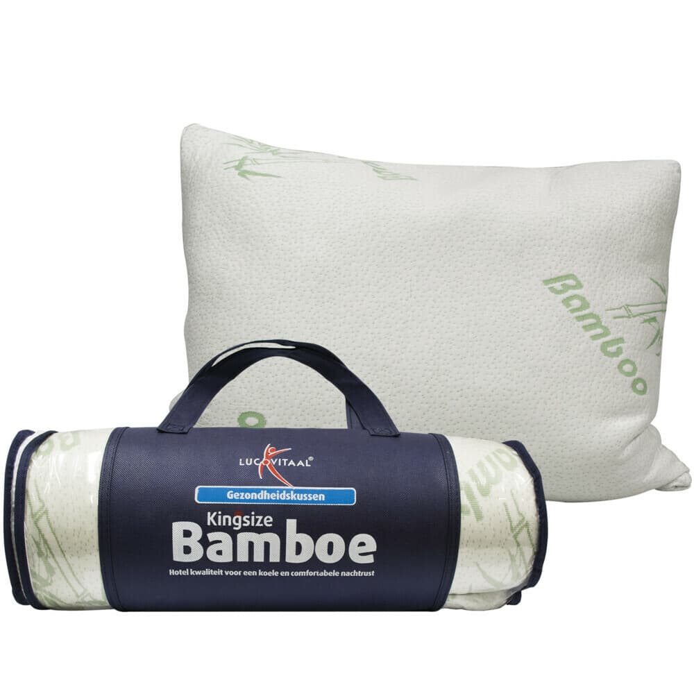 Lucovitaal Bamboe Kussen