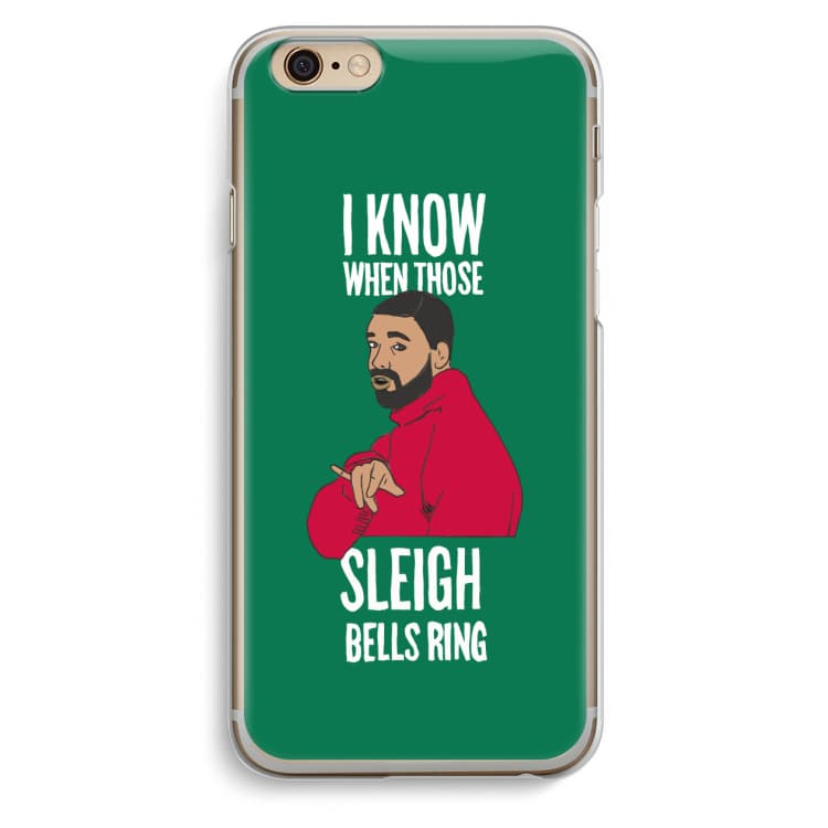 Sleigh Bells Ring: iPhone 6 / 6S Transparant Hoesje
