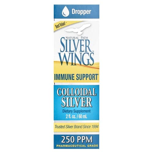 Natural Path Silver Wings, Colloïdaal zilver, 60 ml