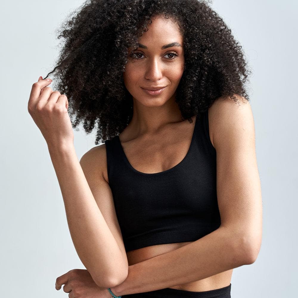 Yoga bra - Black , XS