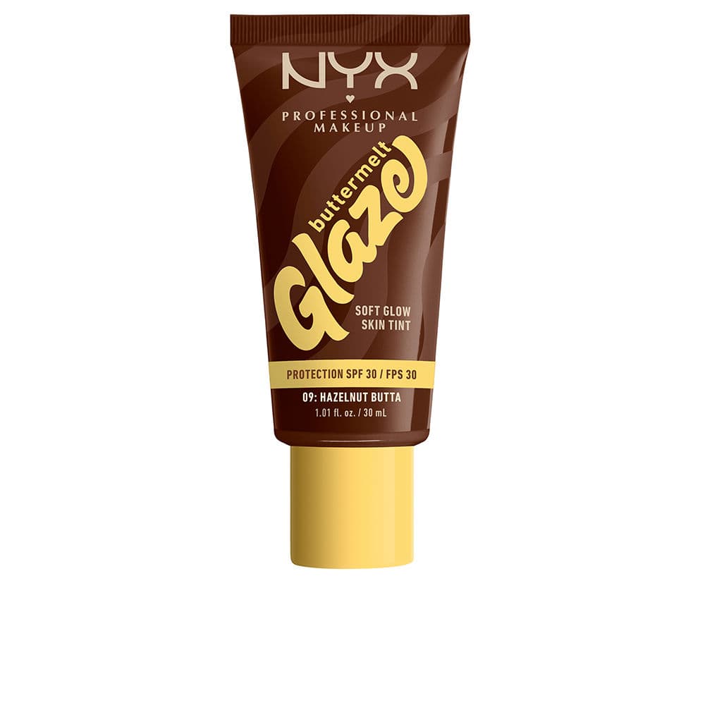 Buttermelt Glazuur Zonnebrand Tint + Spf30 #09-hazelnoot Butta 30 ml