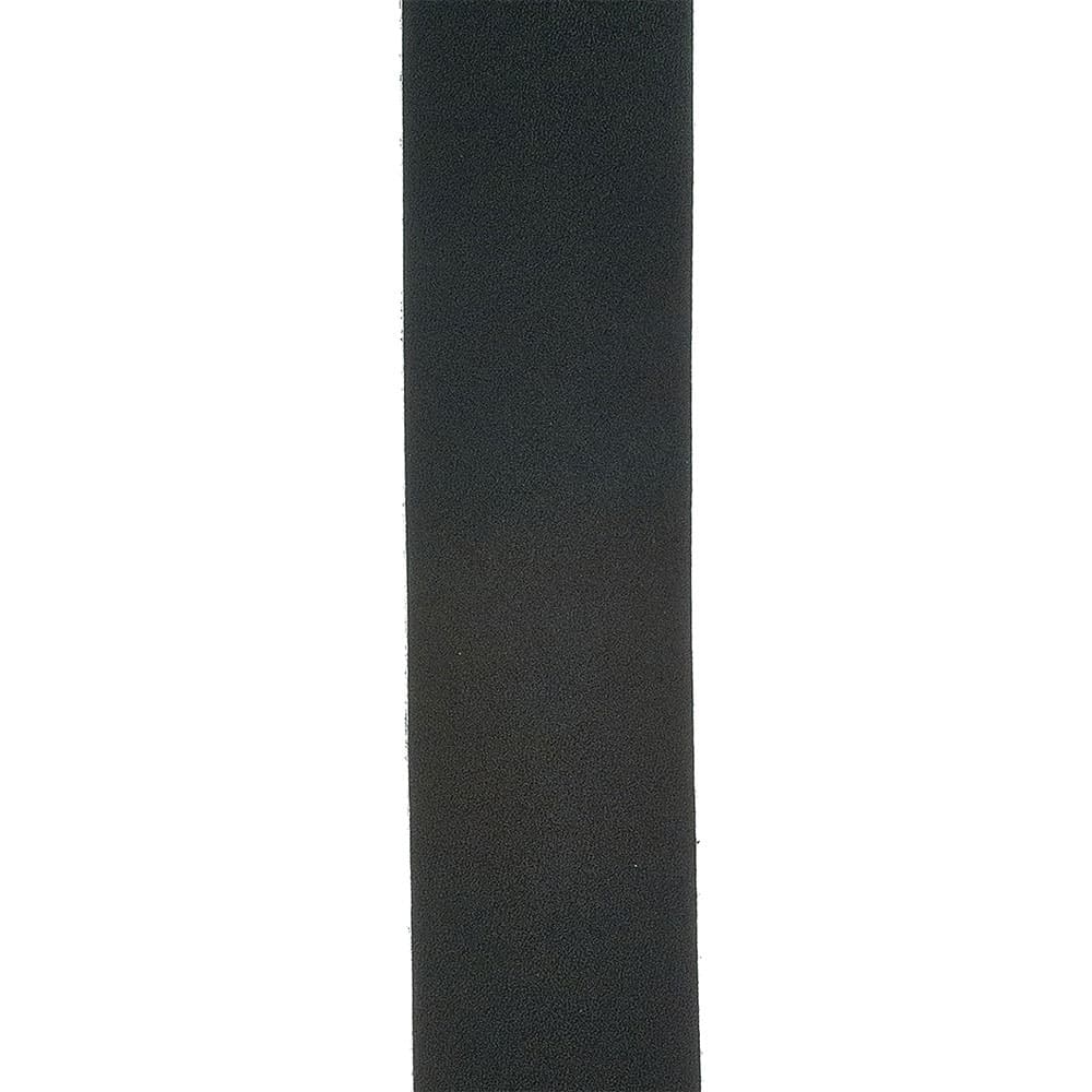 D'Addario 25BL00 Basic Classic Leather Guitar Strap Lederen Gitaarband Zwart