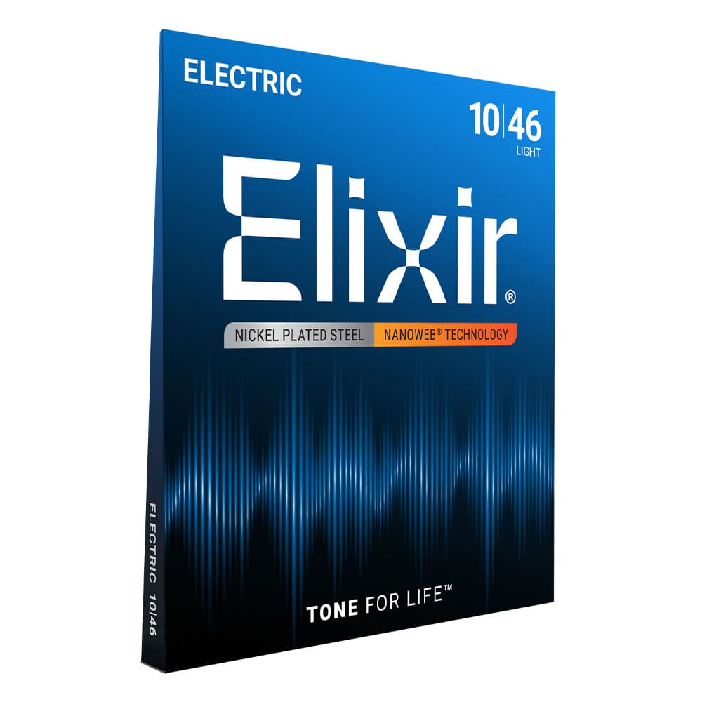 Elixir 12052 Nanoweb Snaren voor Elektrische Gitaar (10-46)