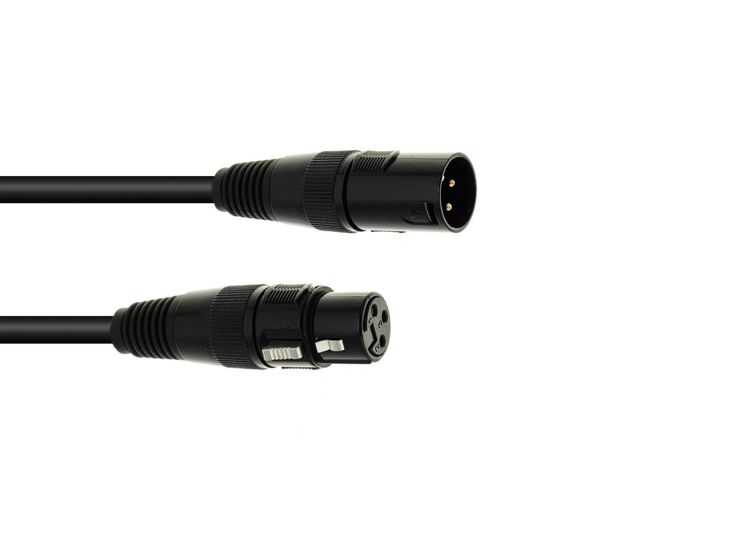 EUROLITE DMX Cable XLR 3-pin 5m bk