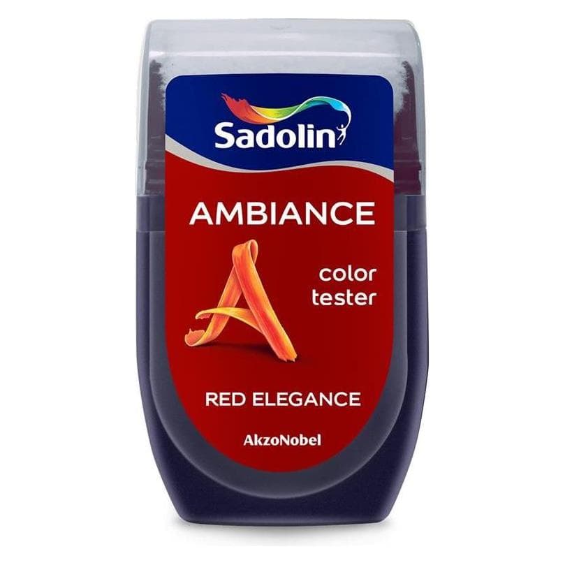 Sadolin, Kleuren + verf voor doe-het-zelvers, Tester Ambiance Rood Elegantie 30ml (30 ml)