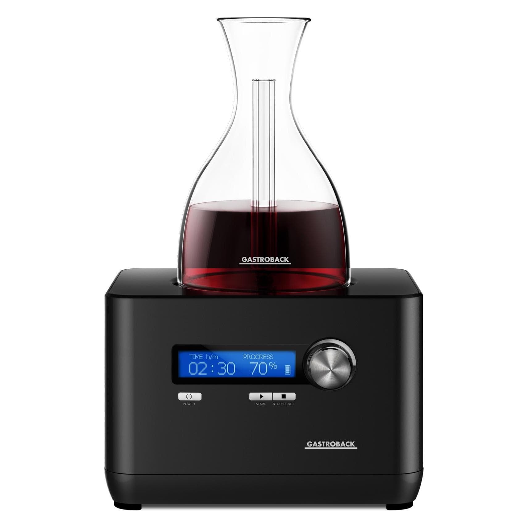 Gastroback Home Sommelier, Serveercontainers, Zwart