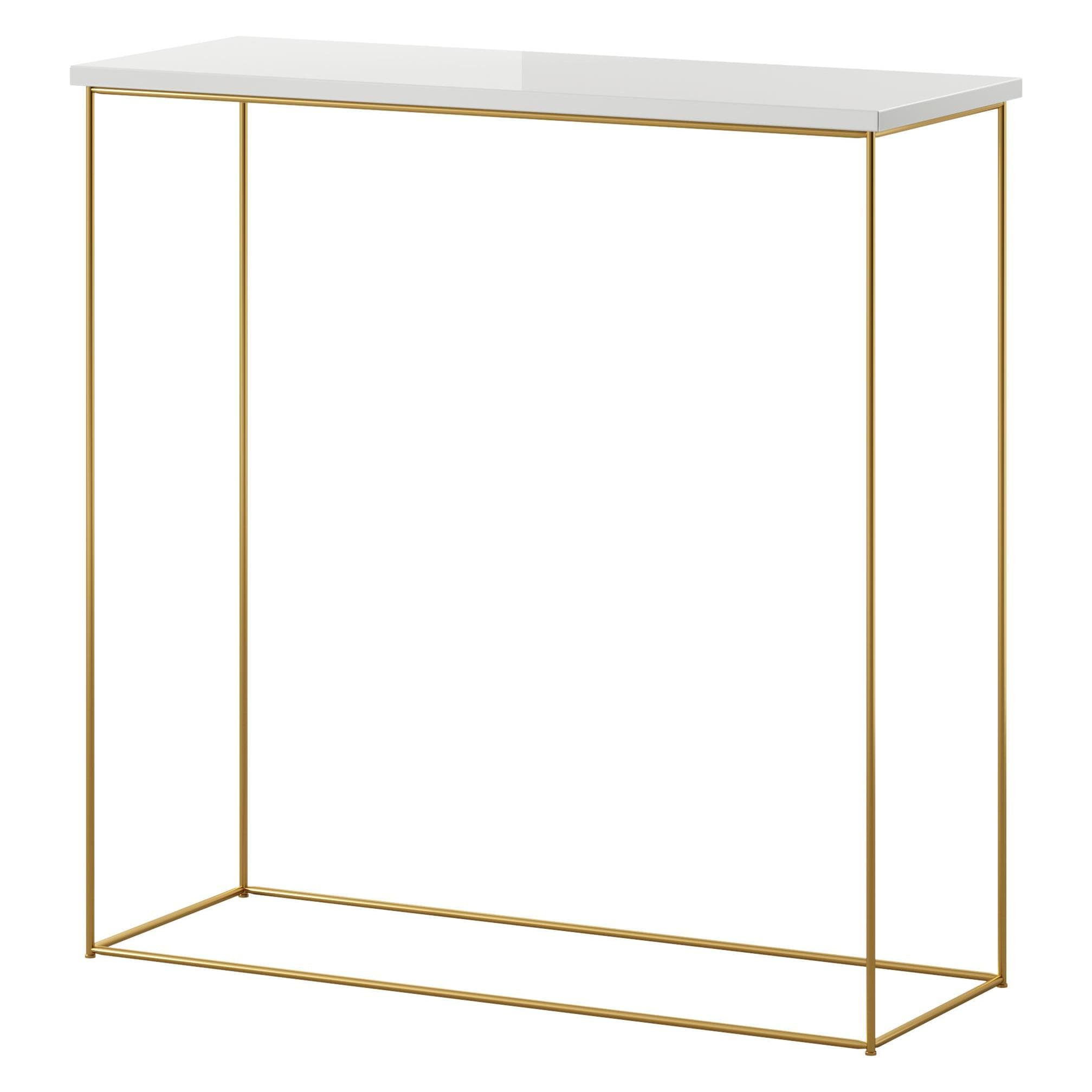 ADRK Furniture, Console tafels, Consoletafel Milaan (80 x 30 x 80 cm)