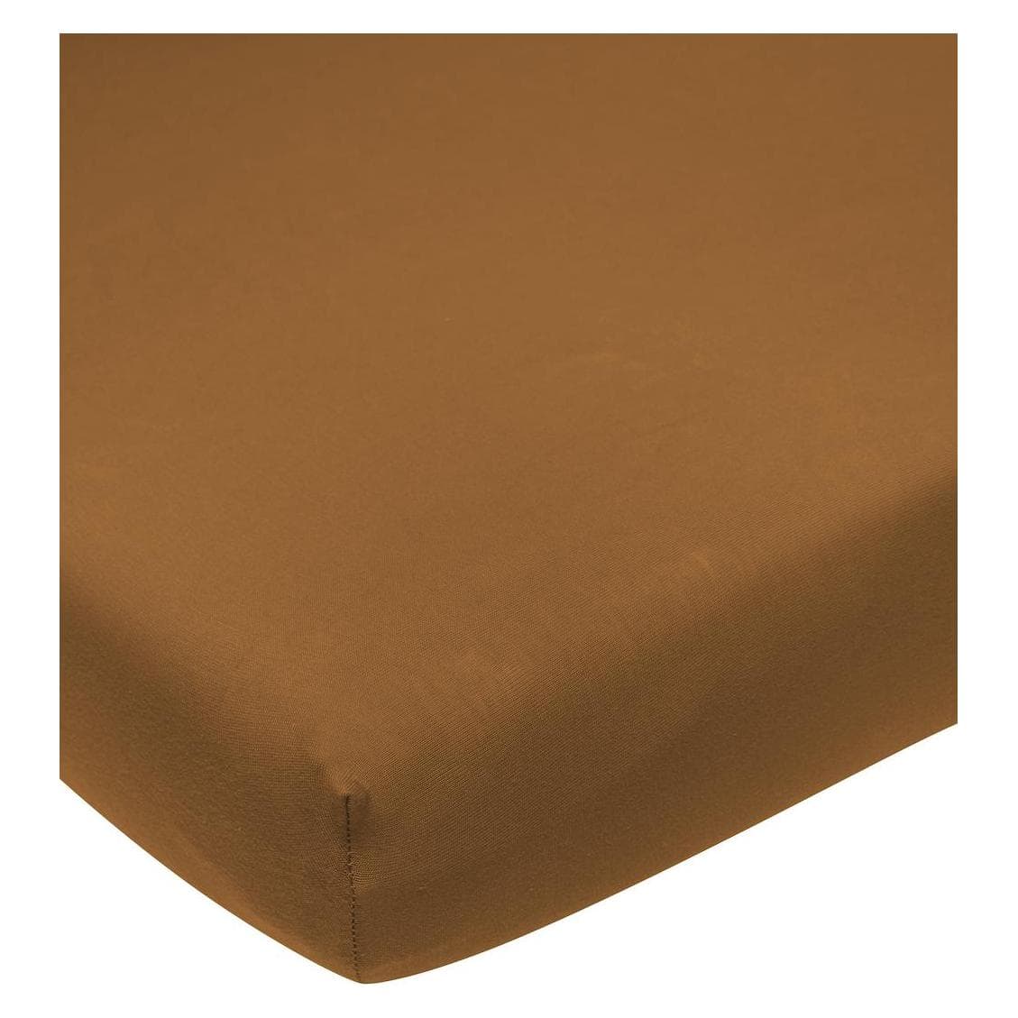 Meyco, Hoeslakens, Home jersey hoeslaken 180x210/220 camel (220 cm)