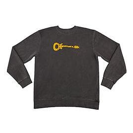 Charvel, Mannen, Springer, Gitaar Logo Sweatshirt gr/ylXXL, Grijs, Geel, (XXL)