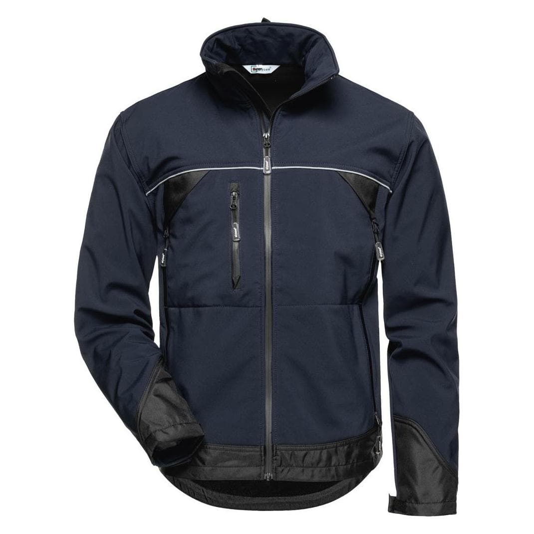 BRW, Herren, Outdoorjacken, Softshell Jacke (S), Blau, S