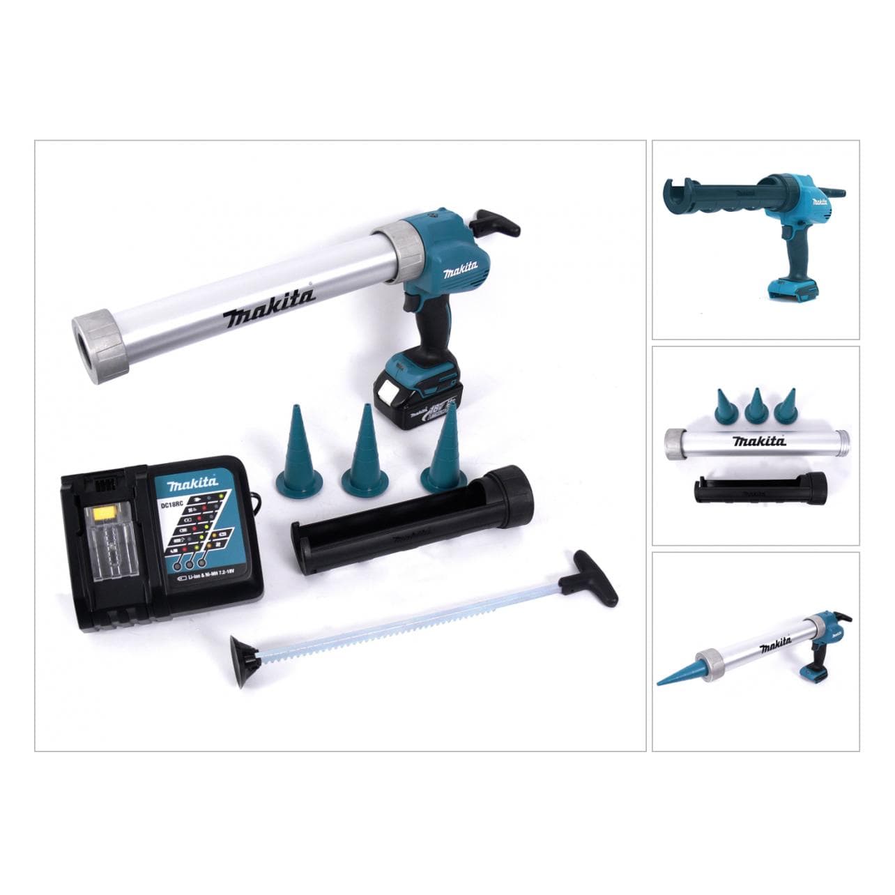 Makita, Patroonpistool + vetspuit, DCG 180 (Patroonpistool)