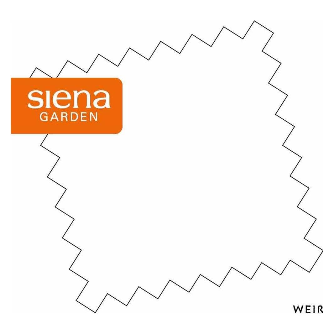Siena Garden, Accessoires voor paviljoens, Dak Pro, vierkant, 300x300 cm, dak van polyester PVC-gecoat 300 g/m² in wit... (300 cm, 300 cm)