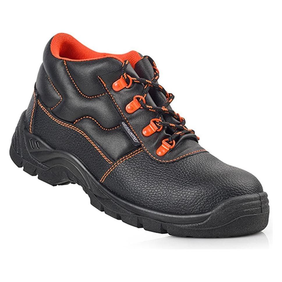 Blackleather, Werkschoenen, Black leather safety boots s3 src size 36 (S3, 36)
