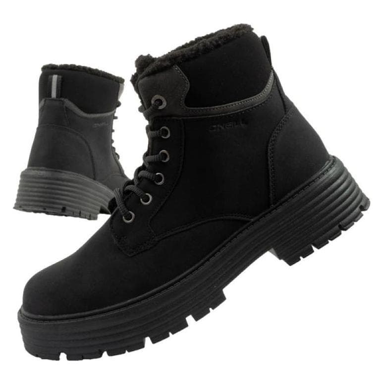 O'Neill, Vrouwen, Laarzen, Damen-Winterstiefeletten, schwarz, Zwart, (37)