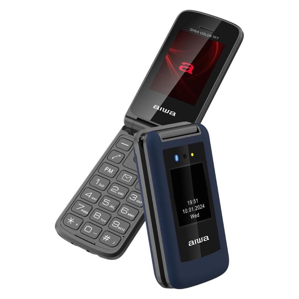 Aiwa FP-30-2G/BL (2.40", 0.30 Mpx), Tastenhandy, Blau