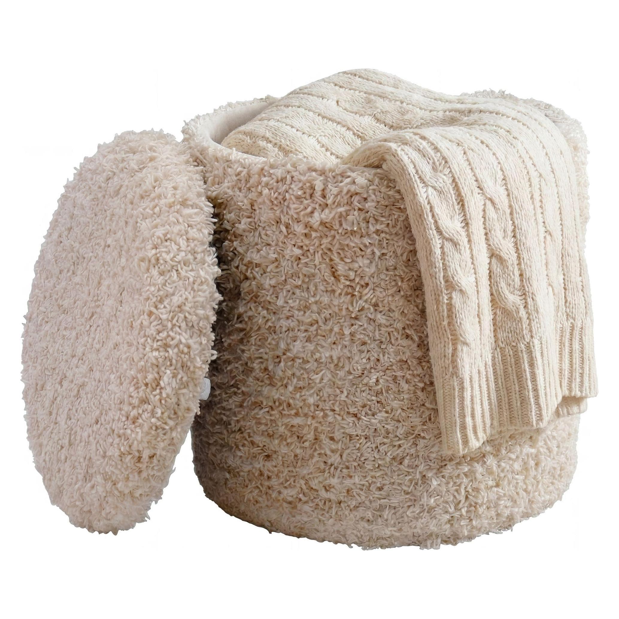 Wohnling, Stools + Poufs, mit (40 x 45 cm)