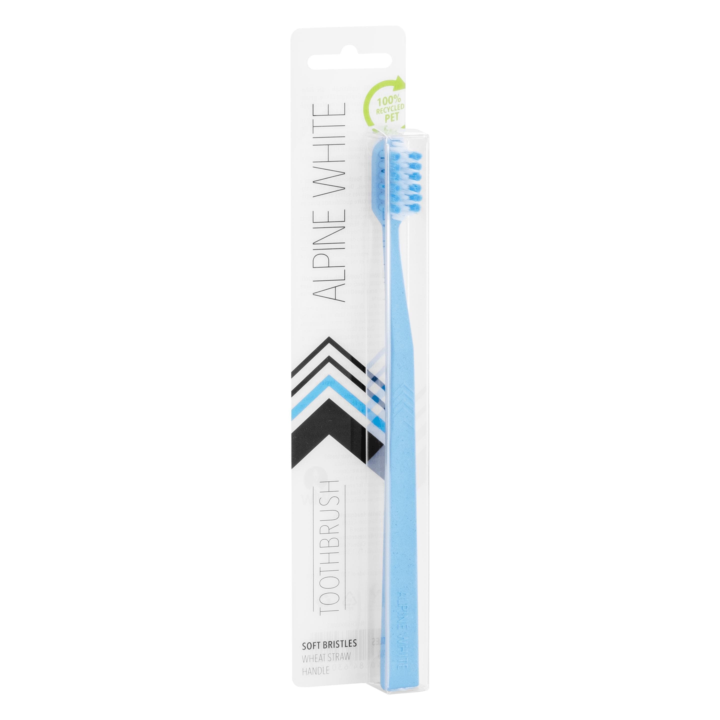 Alpine White, Manual toothbrush, Toothbrush (Soft, 1x)