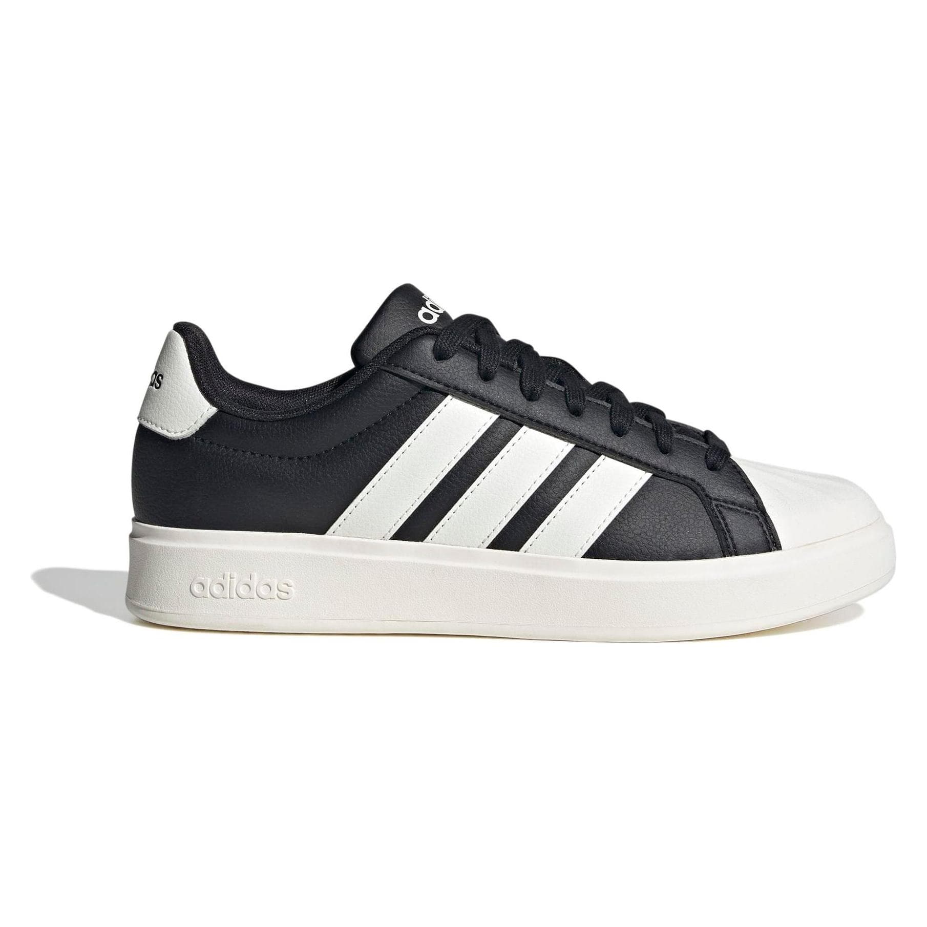 Adidas, Vrouwen, Sneakers, Streettalk - cblack/cwhite/cblack, Wit, Zwart, (40)