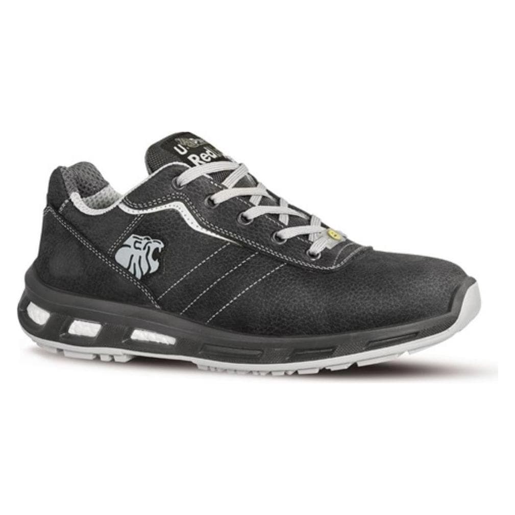 U-Power, Werkschoenen, Veiligheidsschoen Club maat 44 zwart S3 SRC ESD EN ISO 20345 nubuck leer (S3, 44)