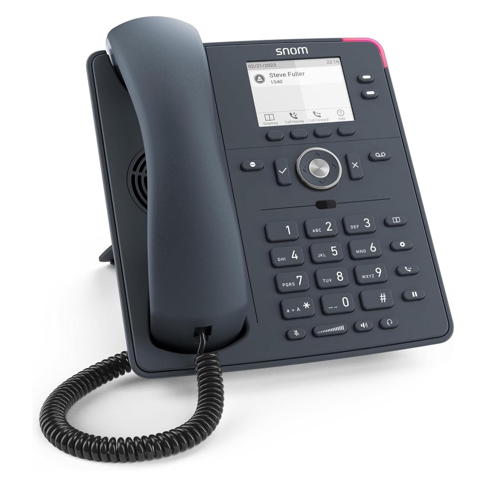 Snom D140 SIP Deskphone, Telefoon, Zwart