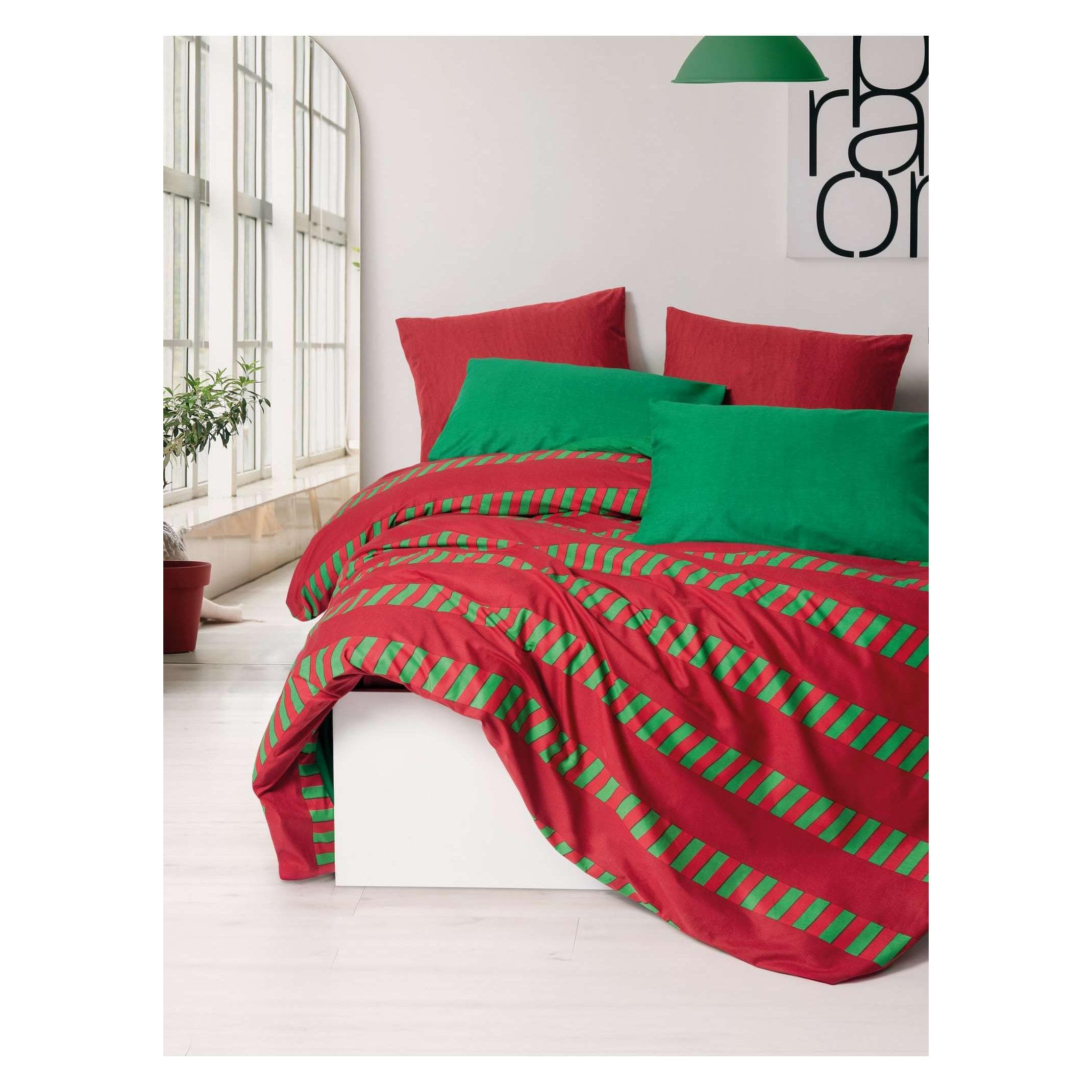 L'essentiel, Beddengoed, Holly Ranforce Double Quilt Cover Set (Beddengoed set, 200 x 220 cm, 50 x 70 cm)