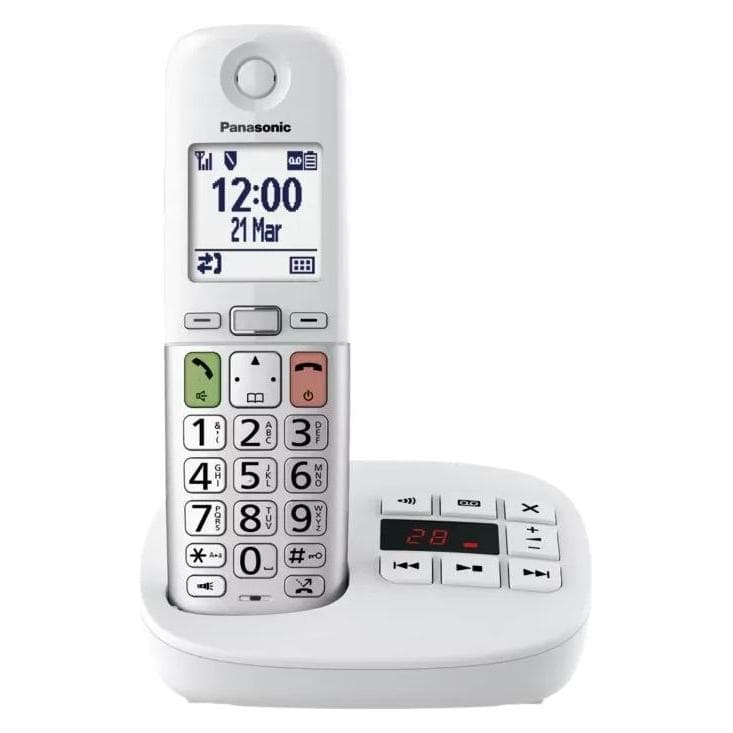 Panasonic DECT KX-TGU430EXW Mono Zilver, Telefoon, Zilver