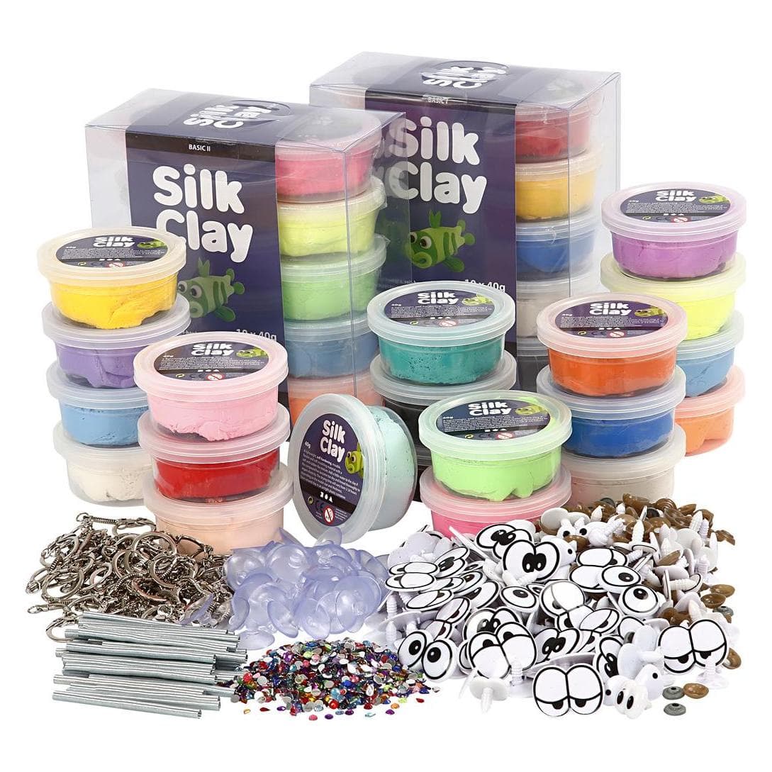Silk Clay, Modelling clay, Funny Friends