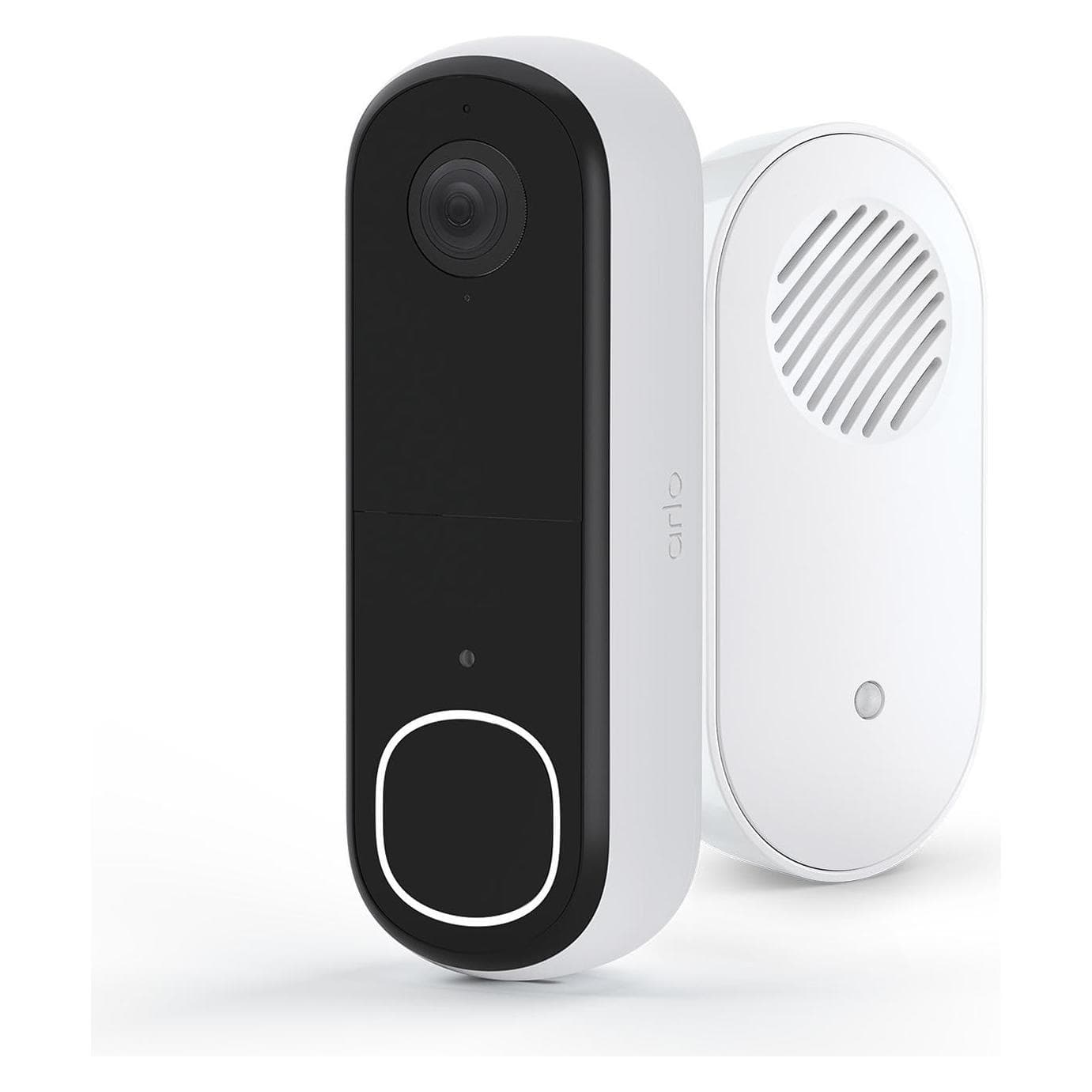 Arlo, Bel + deurintercom, Video Doorbell 2K + Chime Bundle (WiFi)