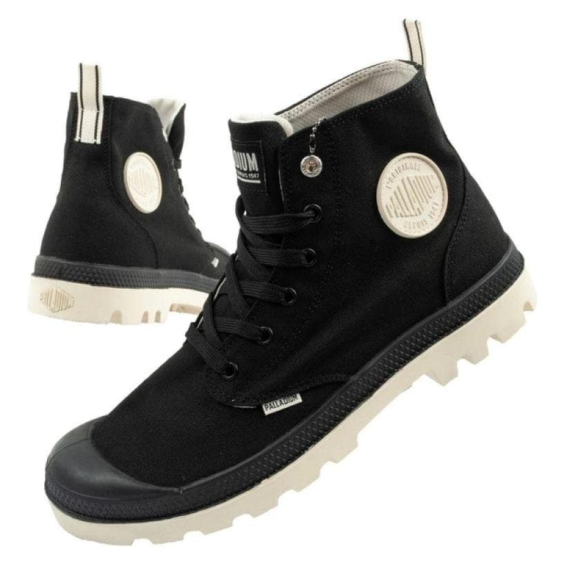 Palladium, Unisex, Laarzen, Pampa Chrome Schuhe, Zwart, (39)