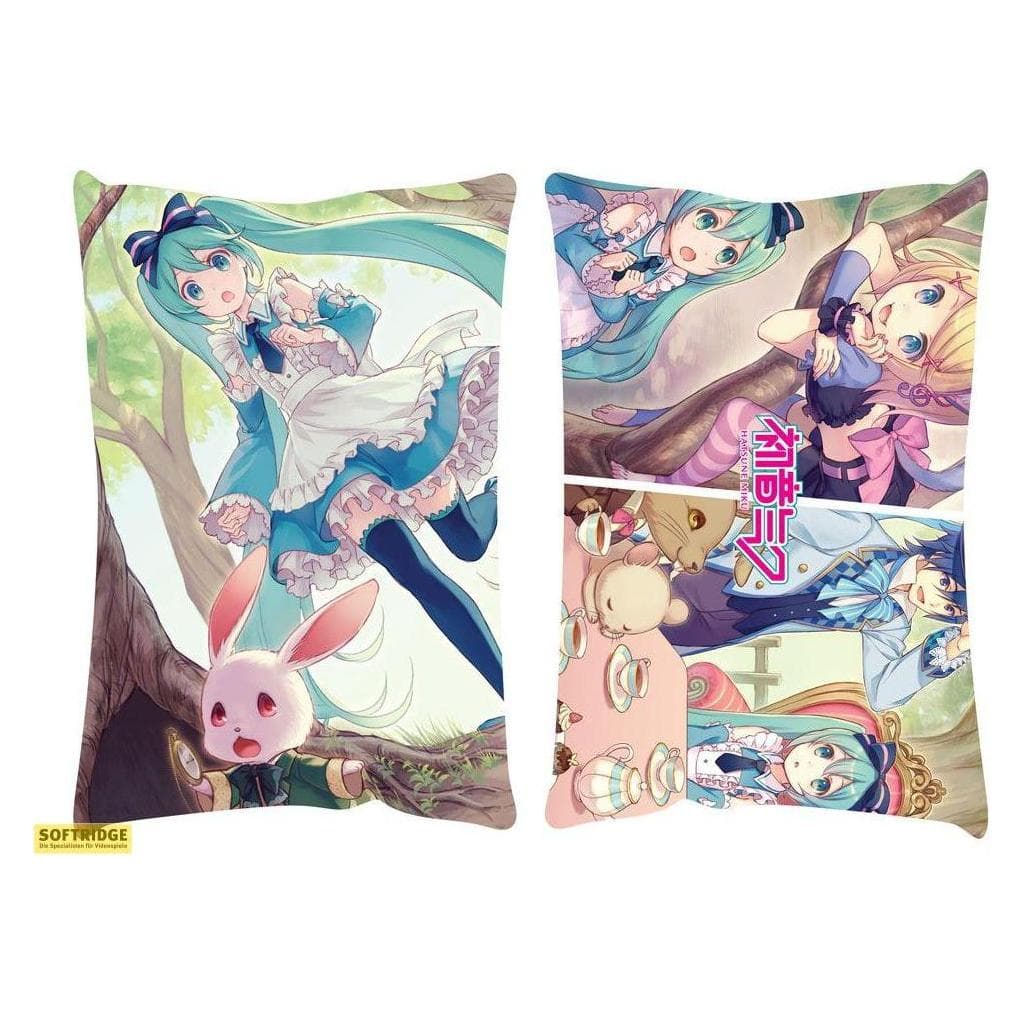 POPbuddies, Kinderkussens, Hatsune Miku oreiller Miku in Wonderlan 50 x 35 cm (50 x 35 cm)