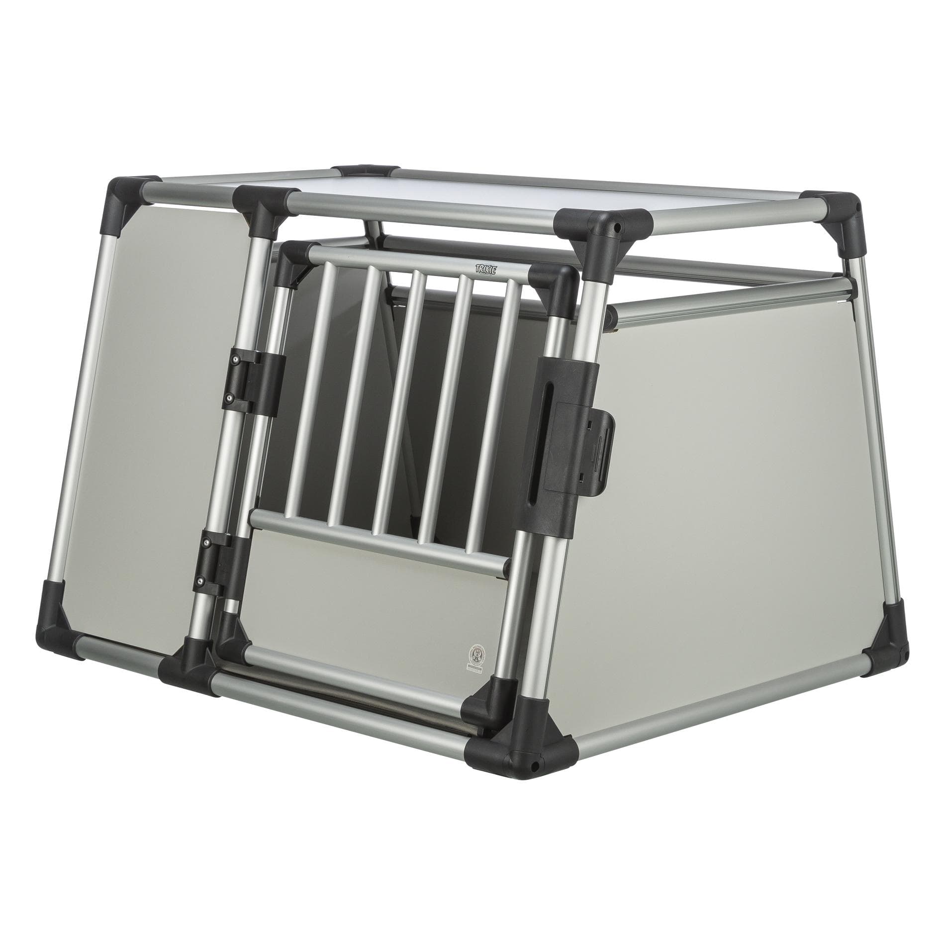 Trixie Transportbox Aluminium large (Hond, Ademend, Afsluitbaar), Dierendragers + Tassen