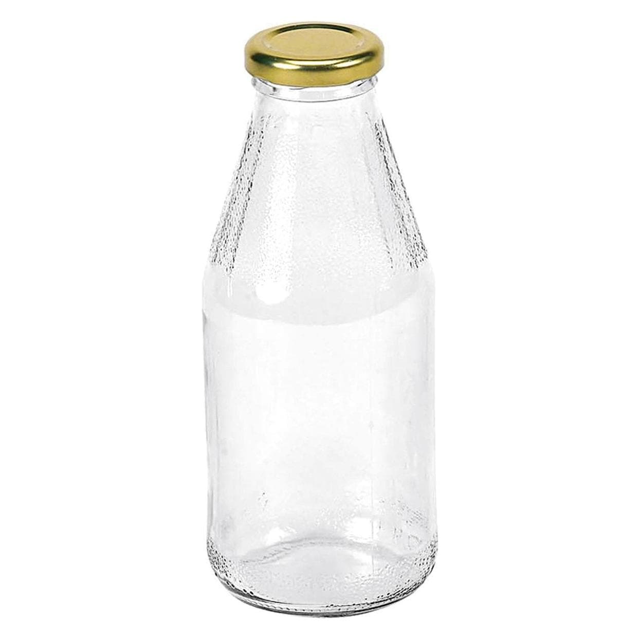 12x Deti Sapfles met deksel, Inmaakpotje, Goud