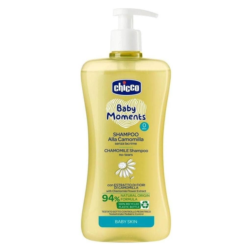 Chicco, Baby bodycare, Chamomile Shampoo 500ml Gentle And Soothing Hair Care For Children