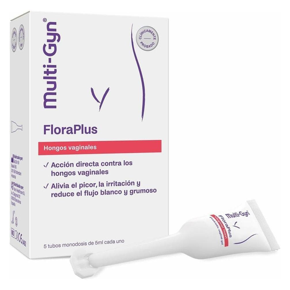 Multi-Gyn, Intieme verzorging, Floraplus Prevention Of Vaginal Problems 5 X 5 Ml (Intieme gel, 5 ml)